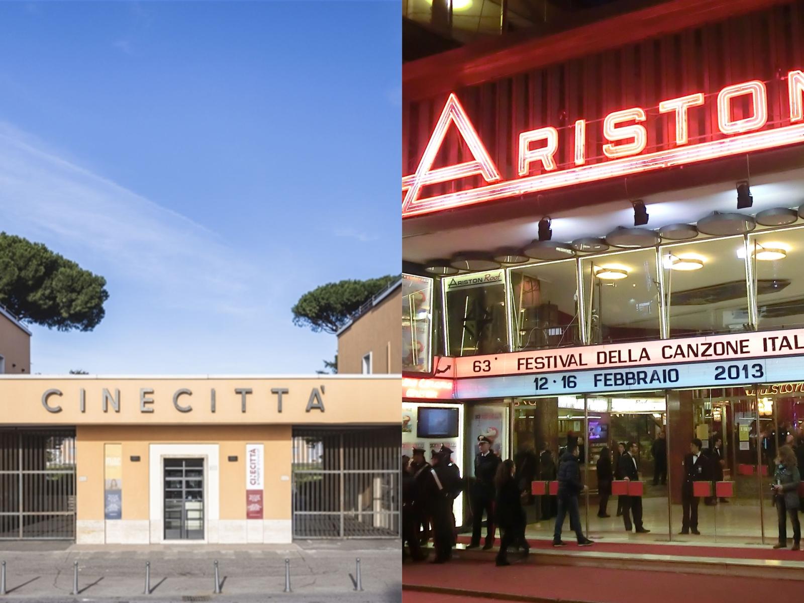 Sanremo e Cinecitt&agrave;