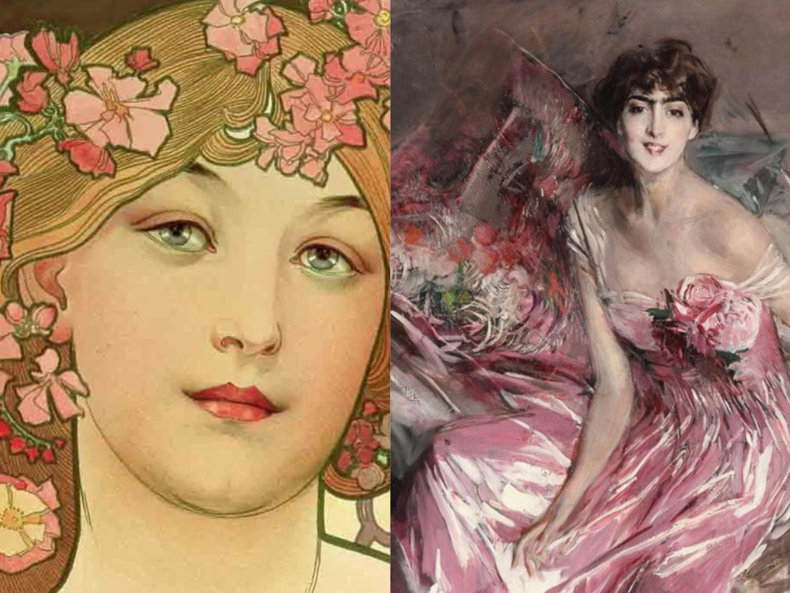 Alphonse Mucha e Giovanni Boldini