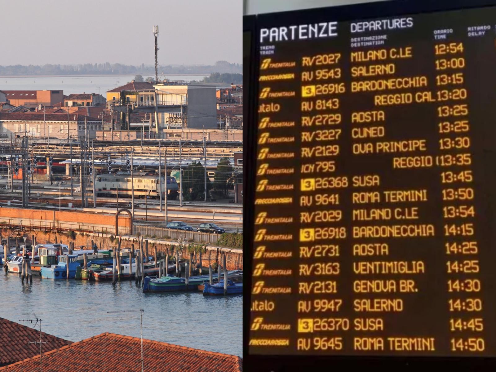Interruzione treni nella zona di Monselice con deviazioni e soppressioni di corse