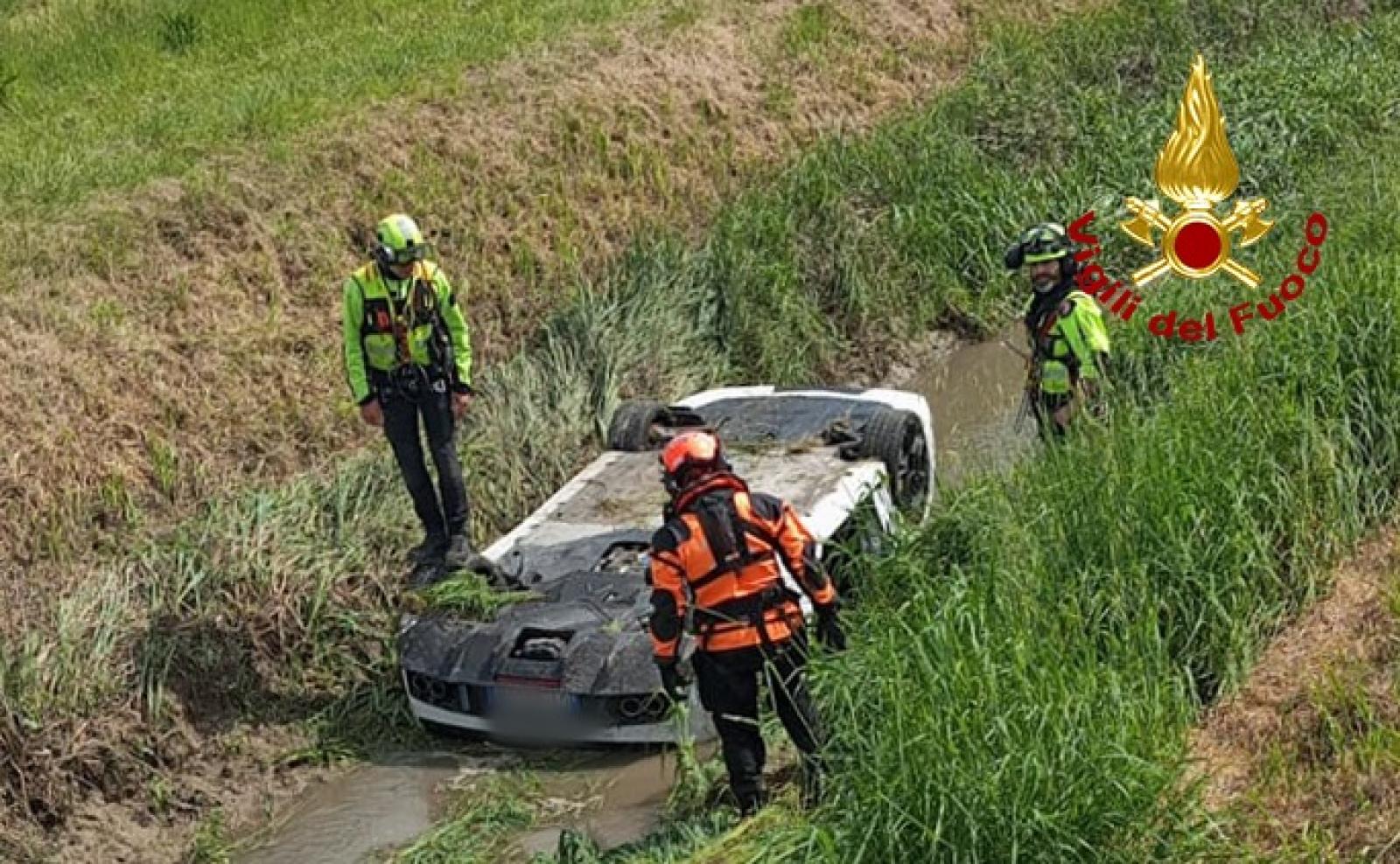 Tragedia a Concordia Sagittaria: l'ultimo viaggio di Luca Polito sulla sua Lamborghini