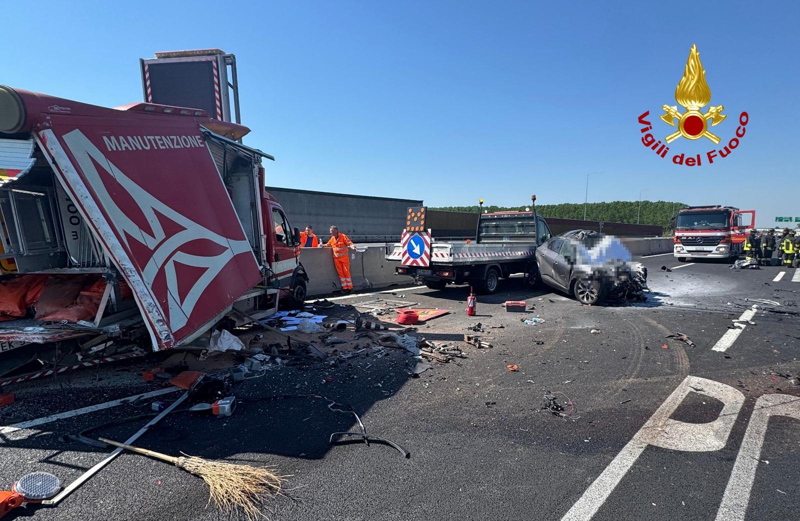 Tragedia sull'autostrada A4: incidente mortale tra Latisana e Portogruaro