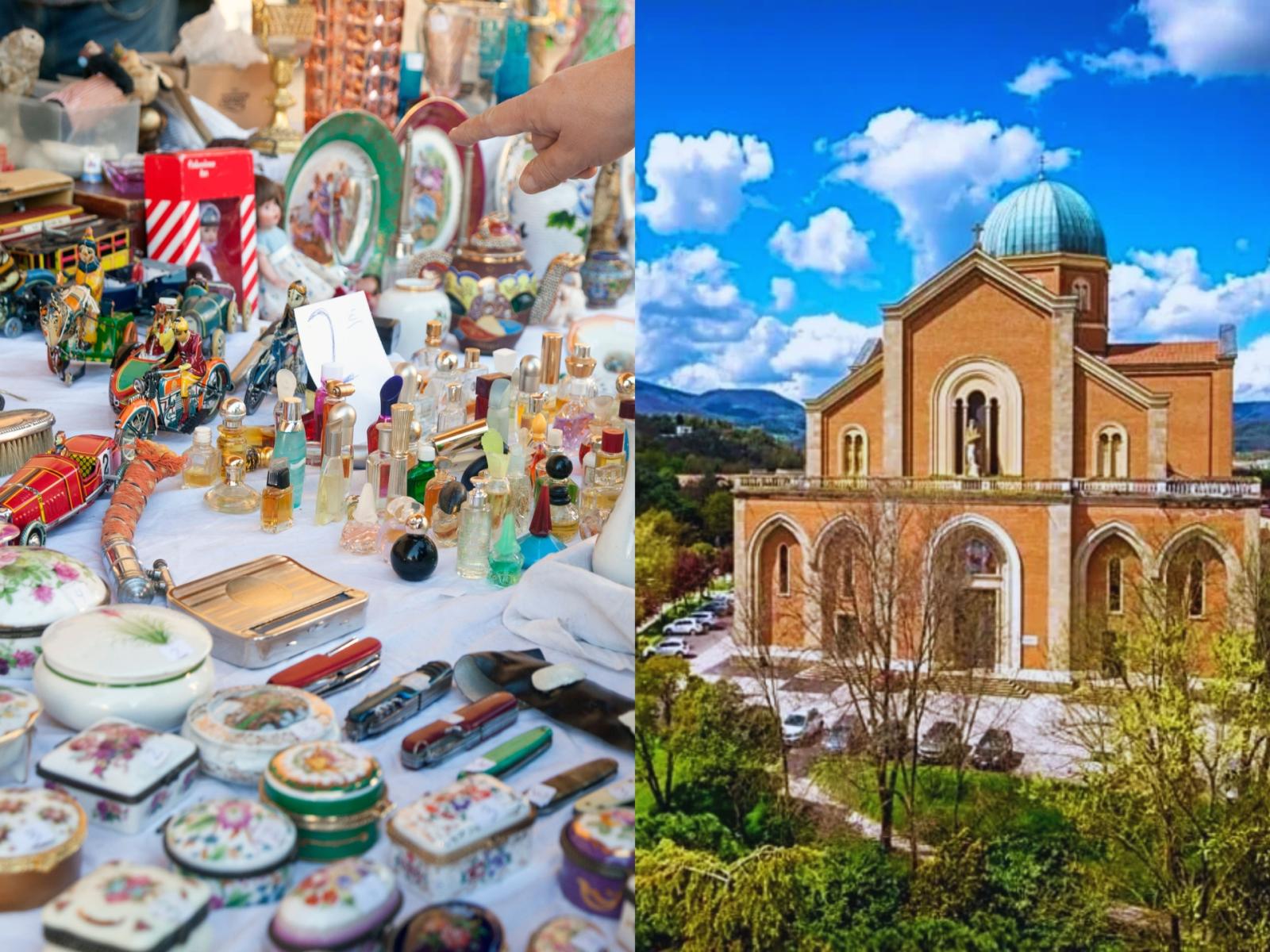 Arrivano bancarelle e musica