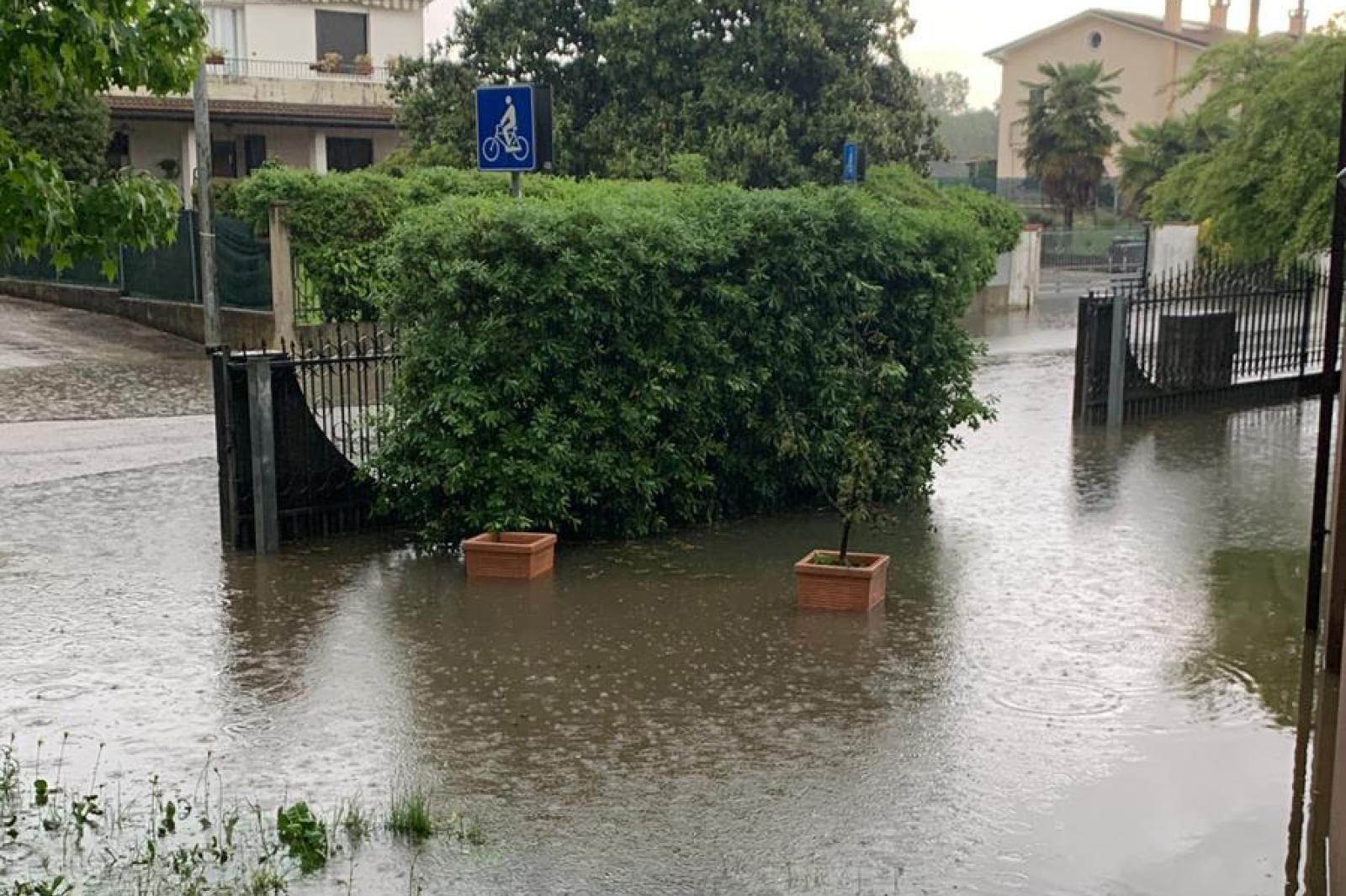 Maltempo nell'Alta Padovana: eroici salvataggi e disagi diffusi