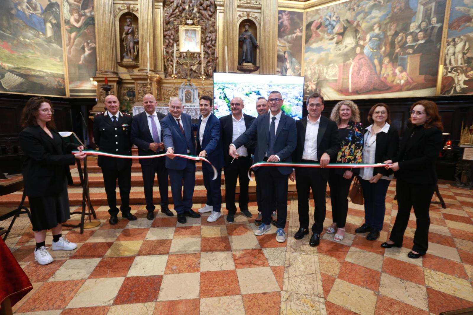 Inaugurazione in Rotonda tra arte, acqua e territorio