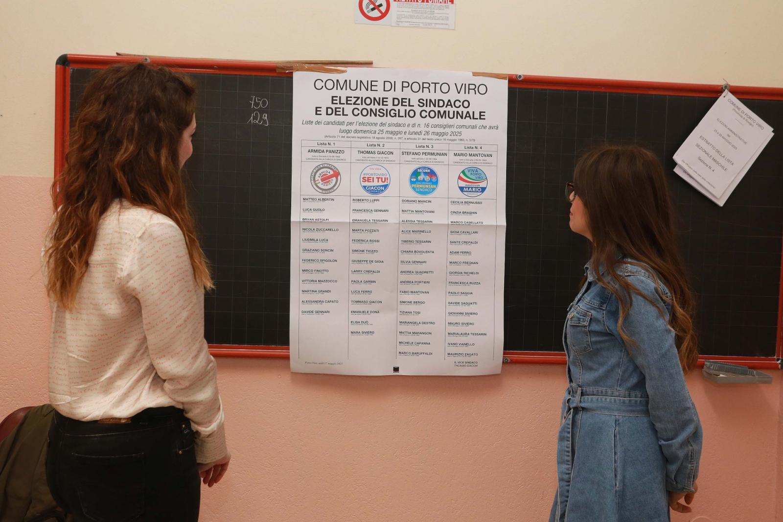 Porto Viro, alle 19 vota il 37,98%