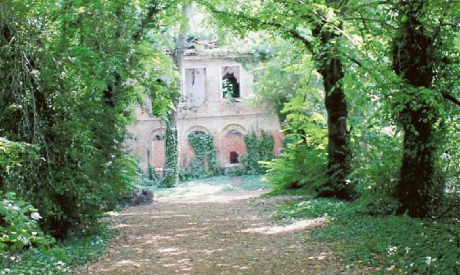 Bosco Langer chiuso da un recinto