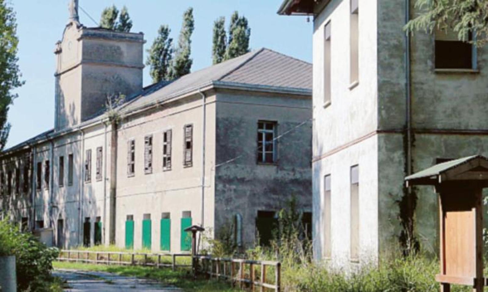 Pericolo amianto all'ex manicomio