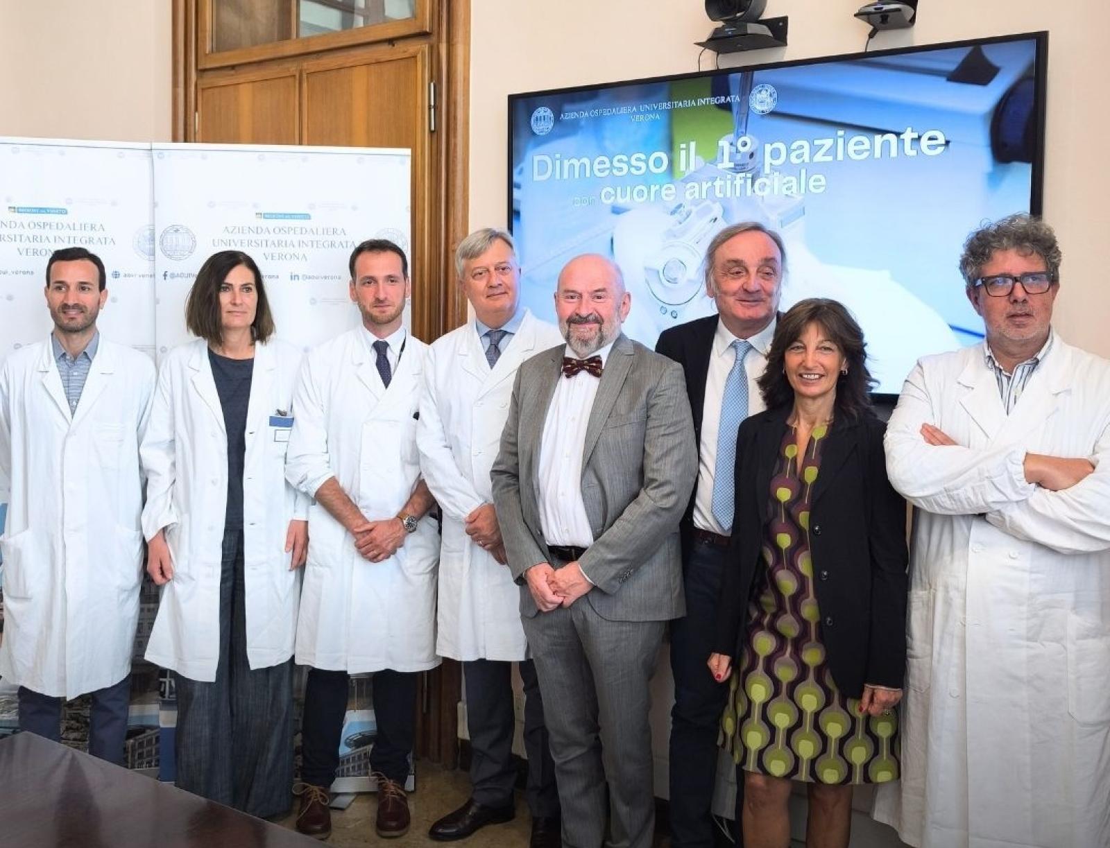 Un cuore artificiale batte a Verona: innovazione e speranza per il futuro della cardiologia