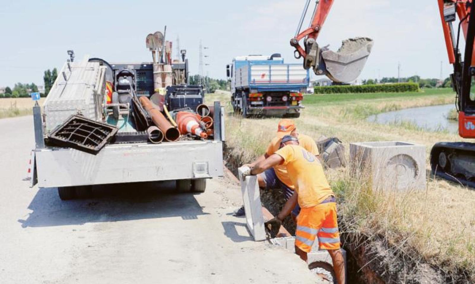 Due nuovi cantieri in citt&agrave;