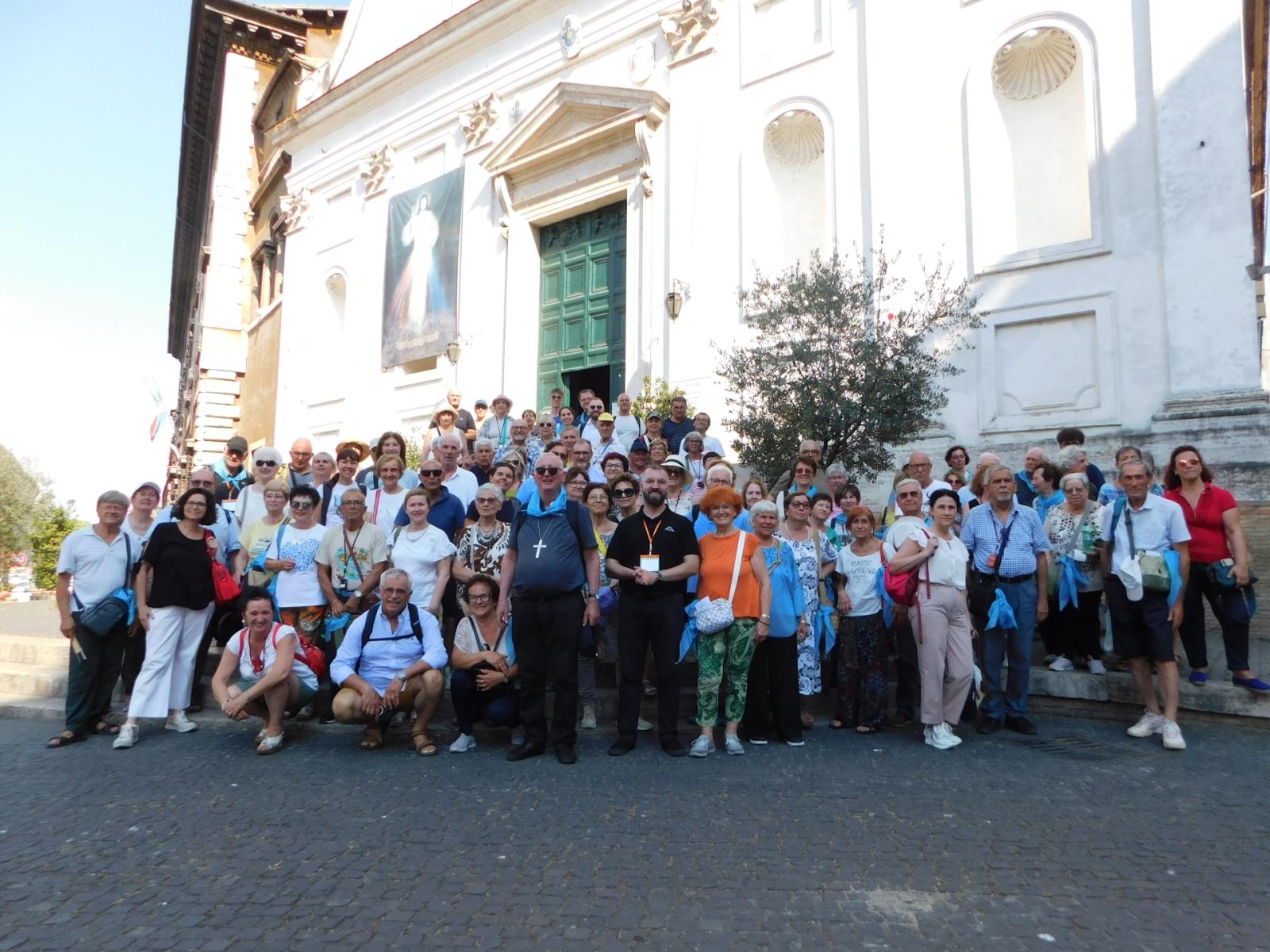 Tanti i polesani pellegrini nell'Urbe insieme al vescovo Pavanello