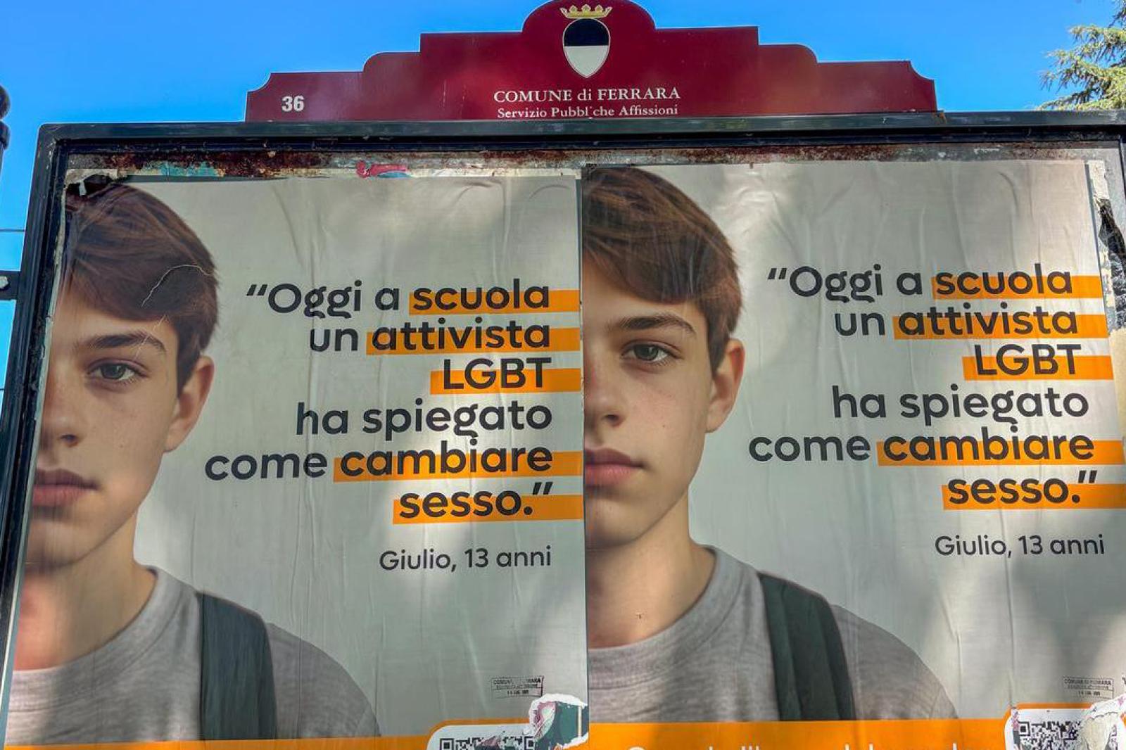 Manifesti e polemiche: il dibattito infiamma Ferrara