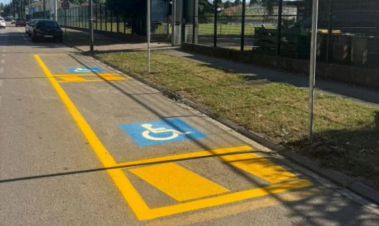 Pronti i due parcheggi disabili allo stadio, la richiesta di Sara Moretto diventa realt&agrave;
