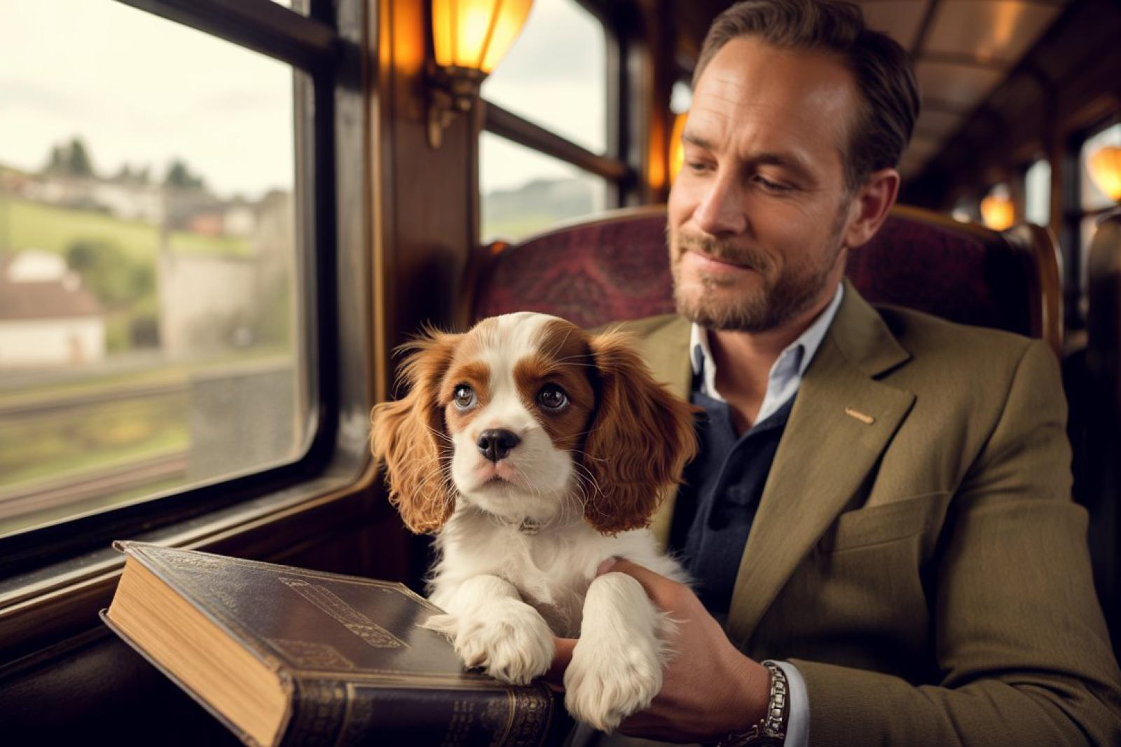 I cani in treno? Gratis