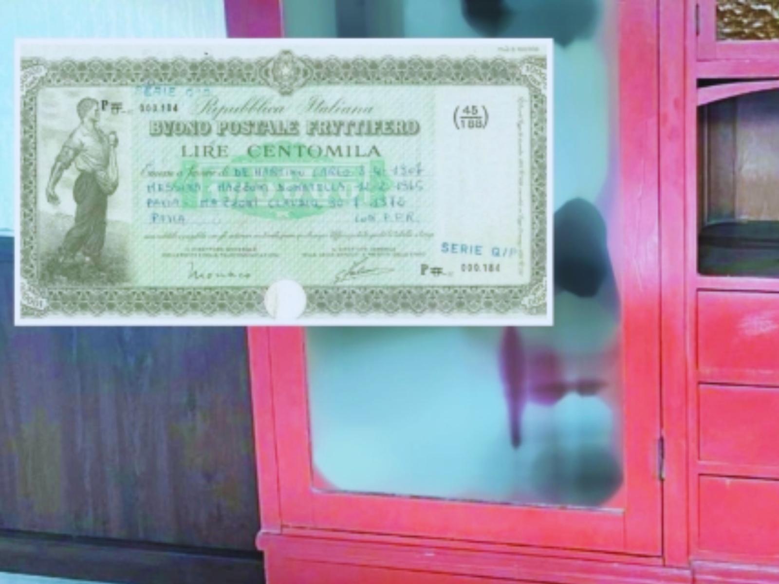 Un vecchio mobile svela un tesoro: la straordinaria scoperta di Mauro Benzoni