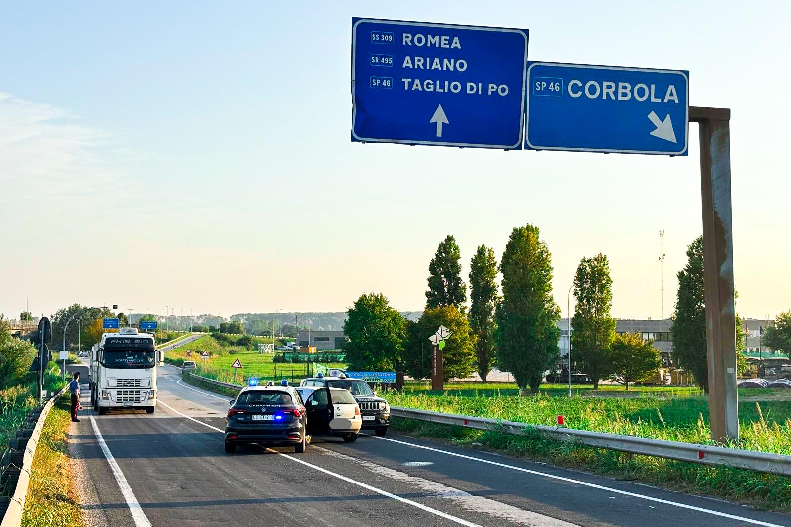 Un carabiniere ferito nell'inseguimento