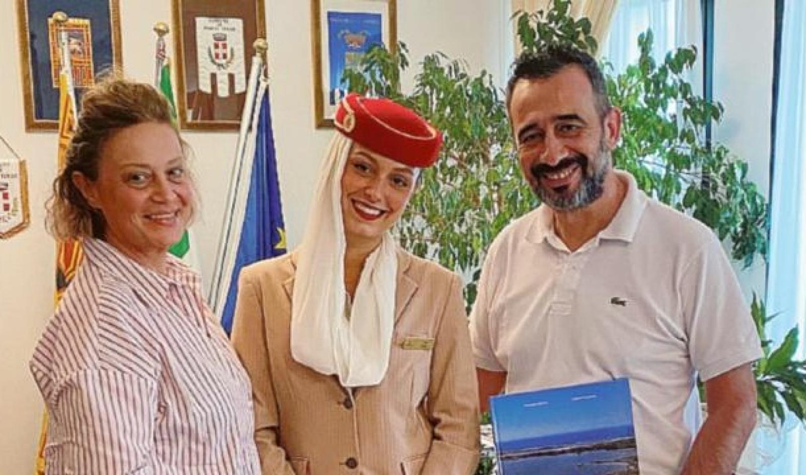 Greta prende il volo per Dubai