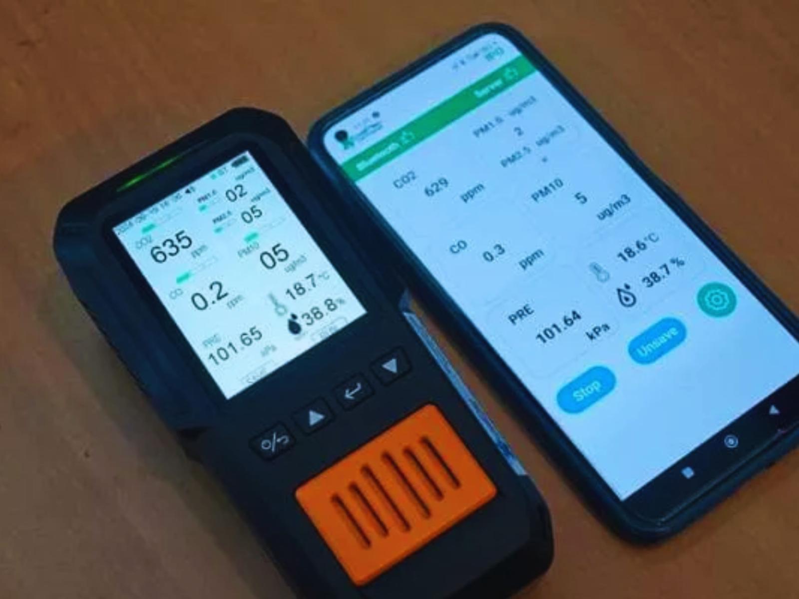 iL sensore indossabile che ti guida dove l&rsquo;aria &egrave; pi&ugrave; pulita
