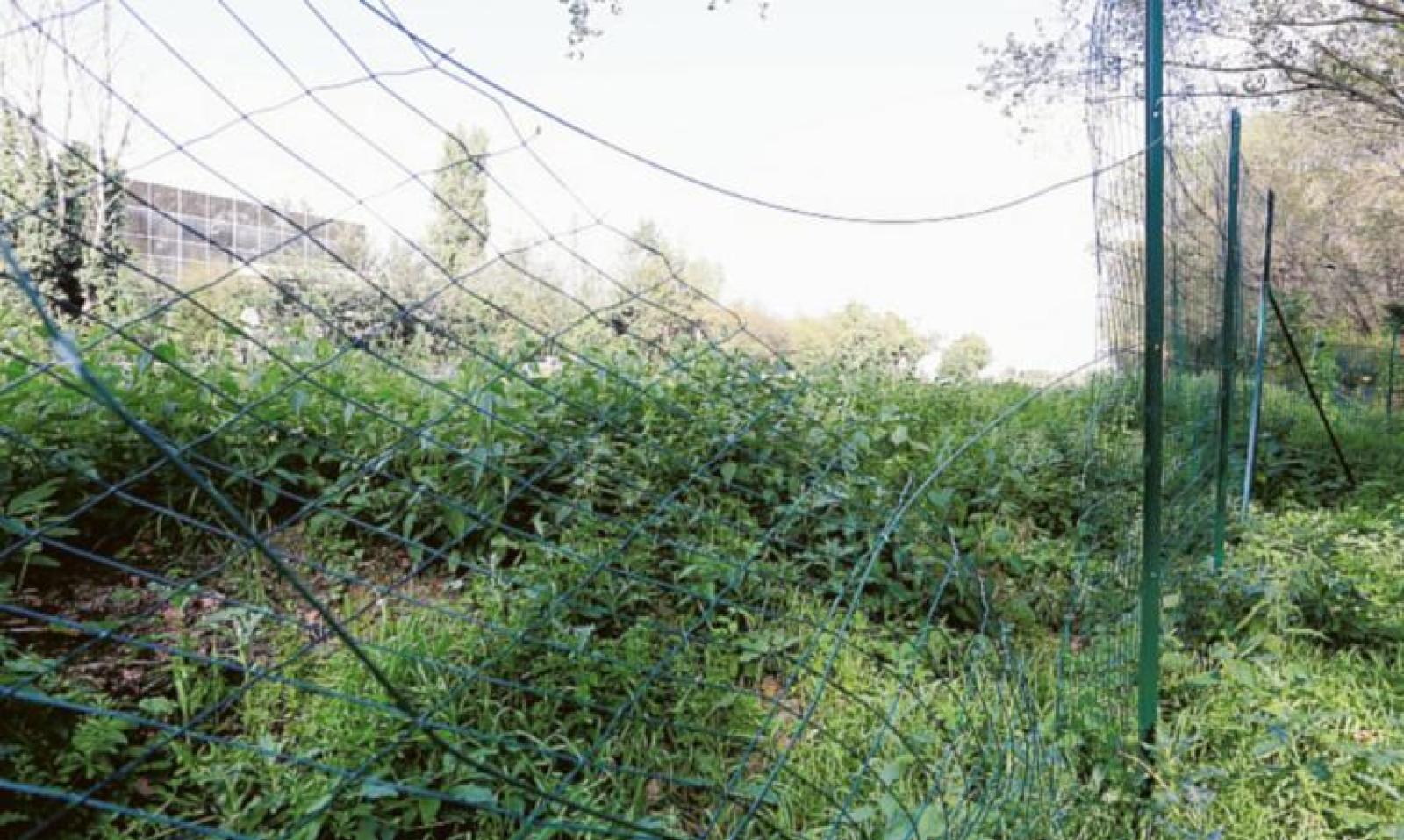 Vandali in azione a parco Langer