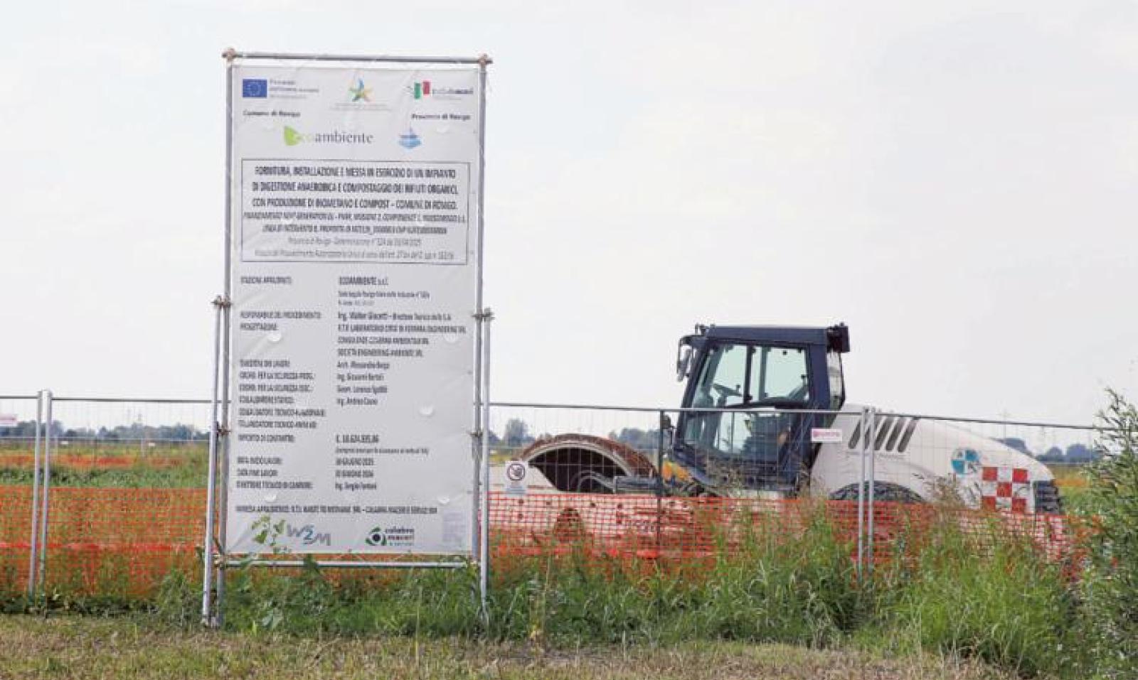 Ruspe in azione per il biometano