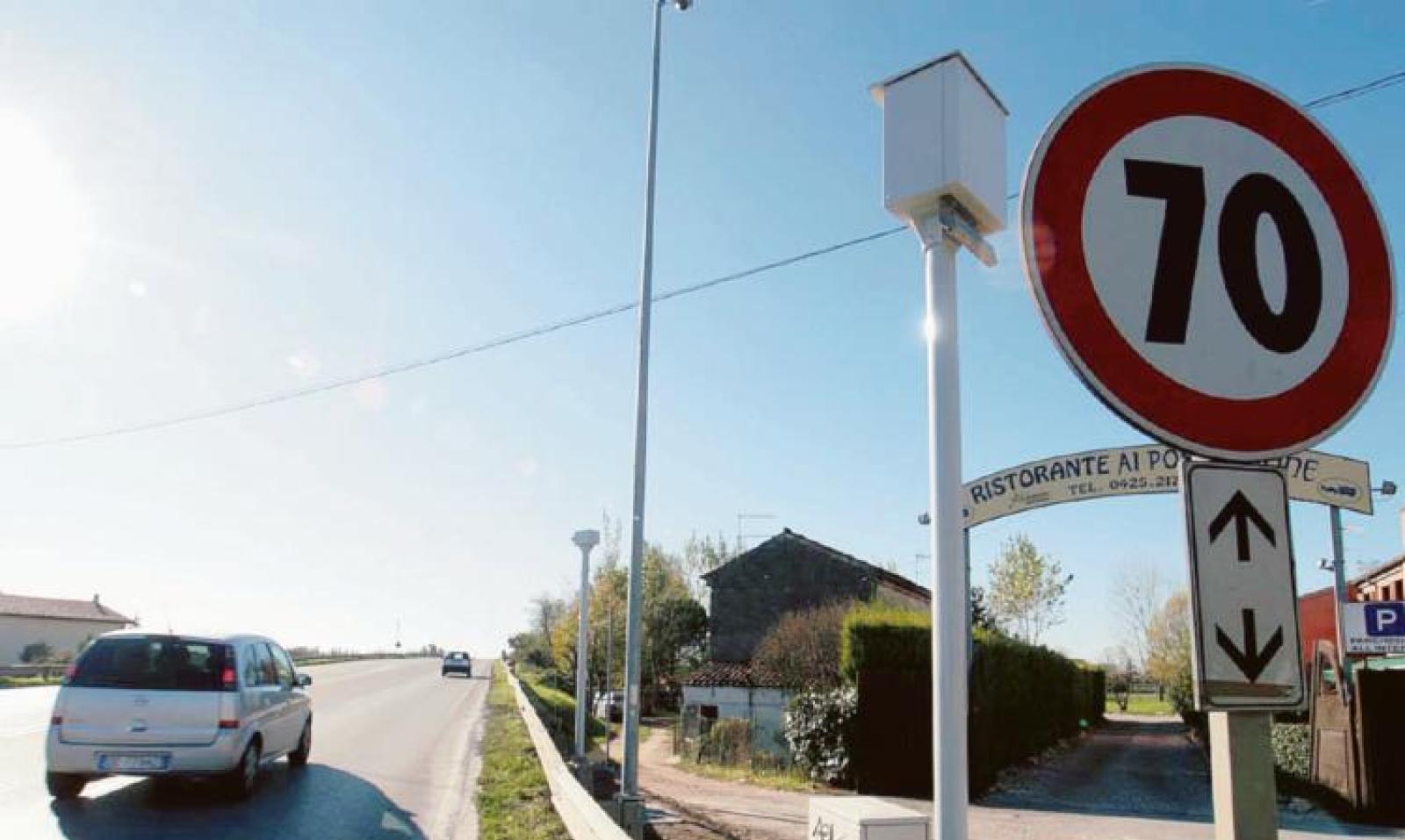 Statale 16, il ritorno dei velox