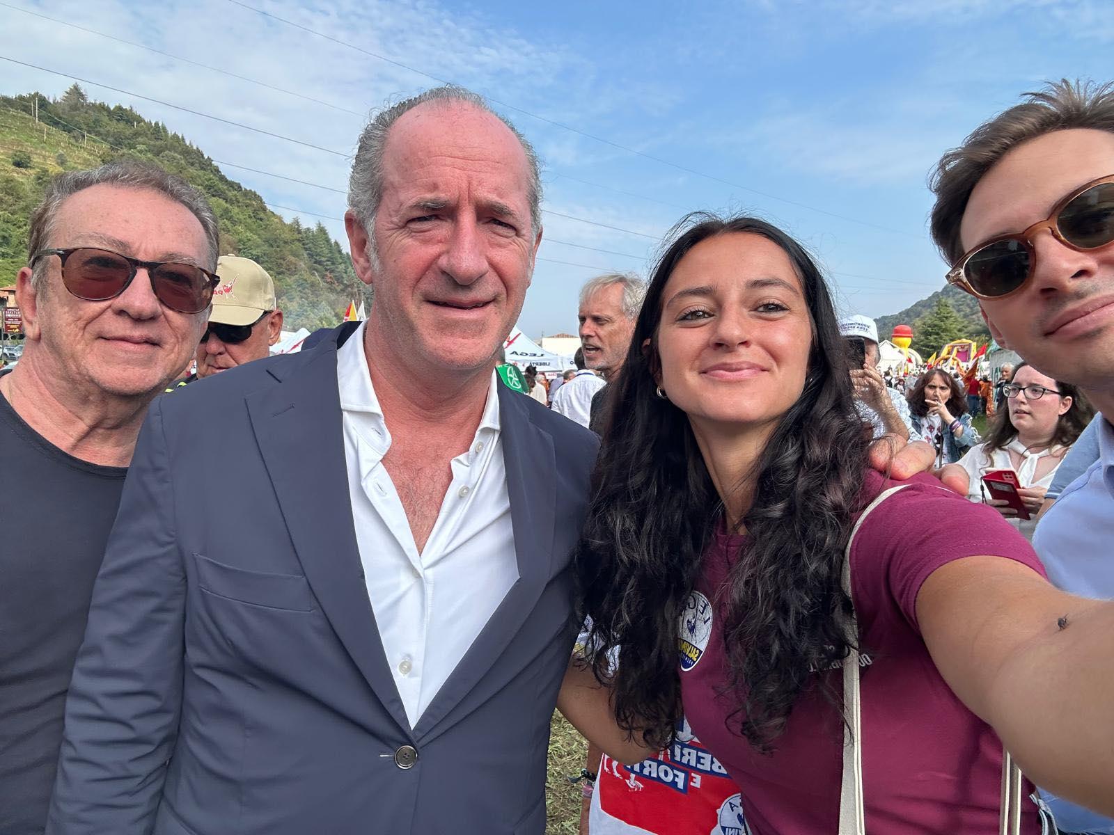 Decine di polesani sul pratone