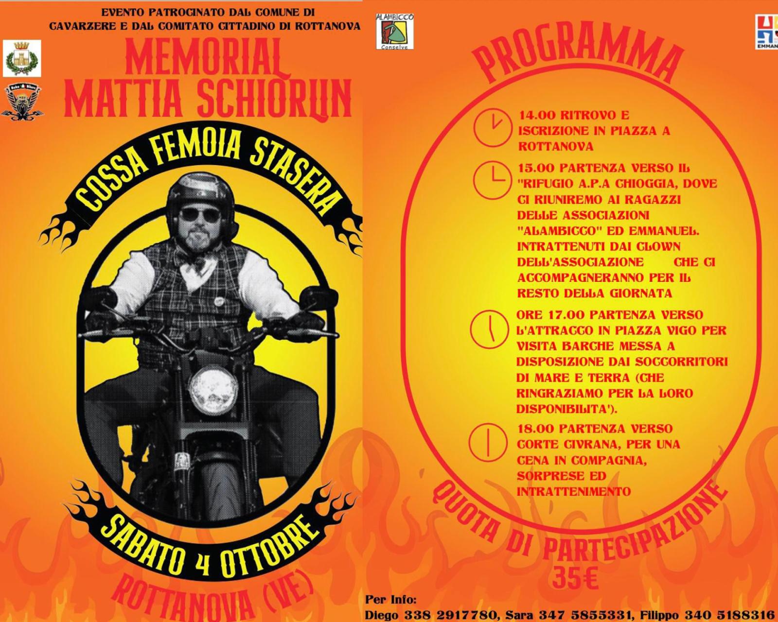 Tutti assieme, nel nome di Mattia