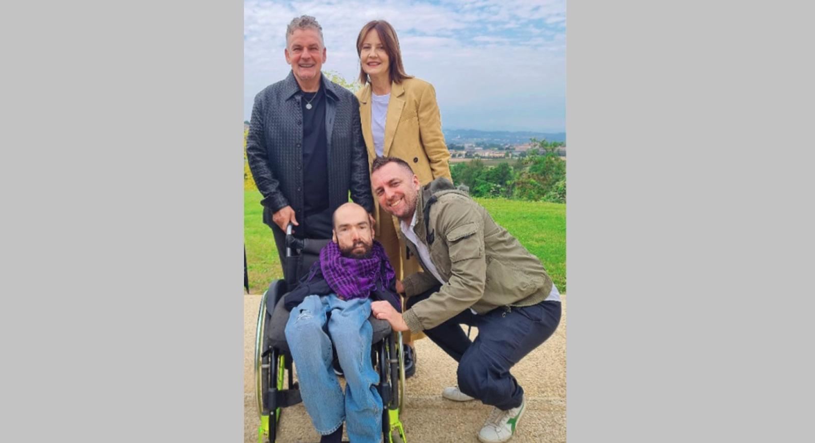 Mattia a tu per tu con Roby Baggio: un sogno che diventa realt&agrave;