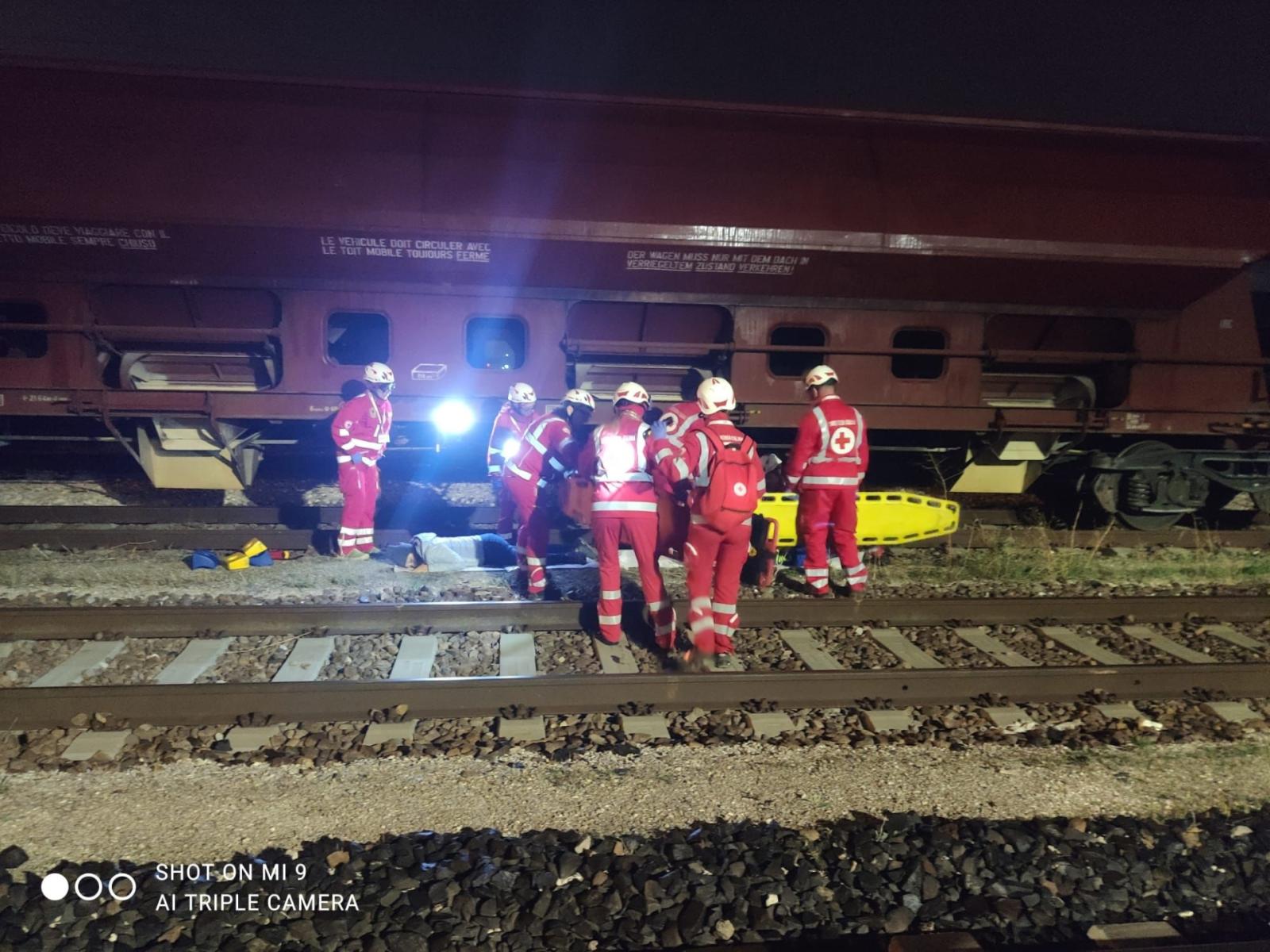 Disastro ferroviario, ma &egrave; una prova