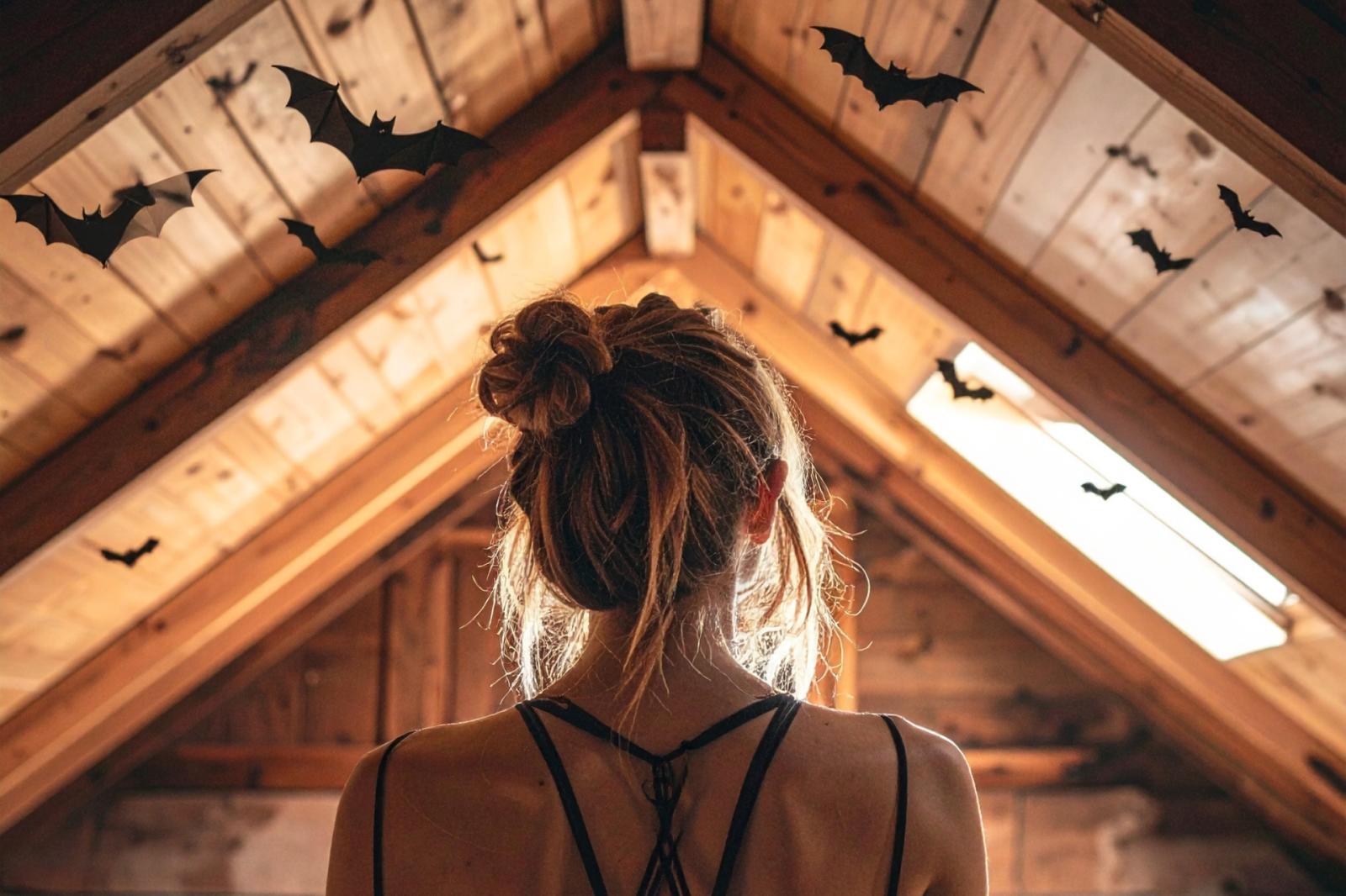 Vive in casa con 300 pipistrelli