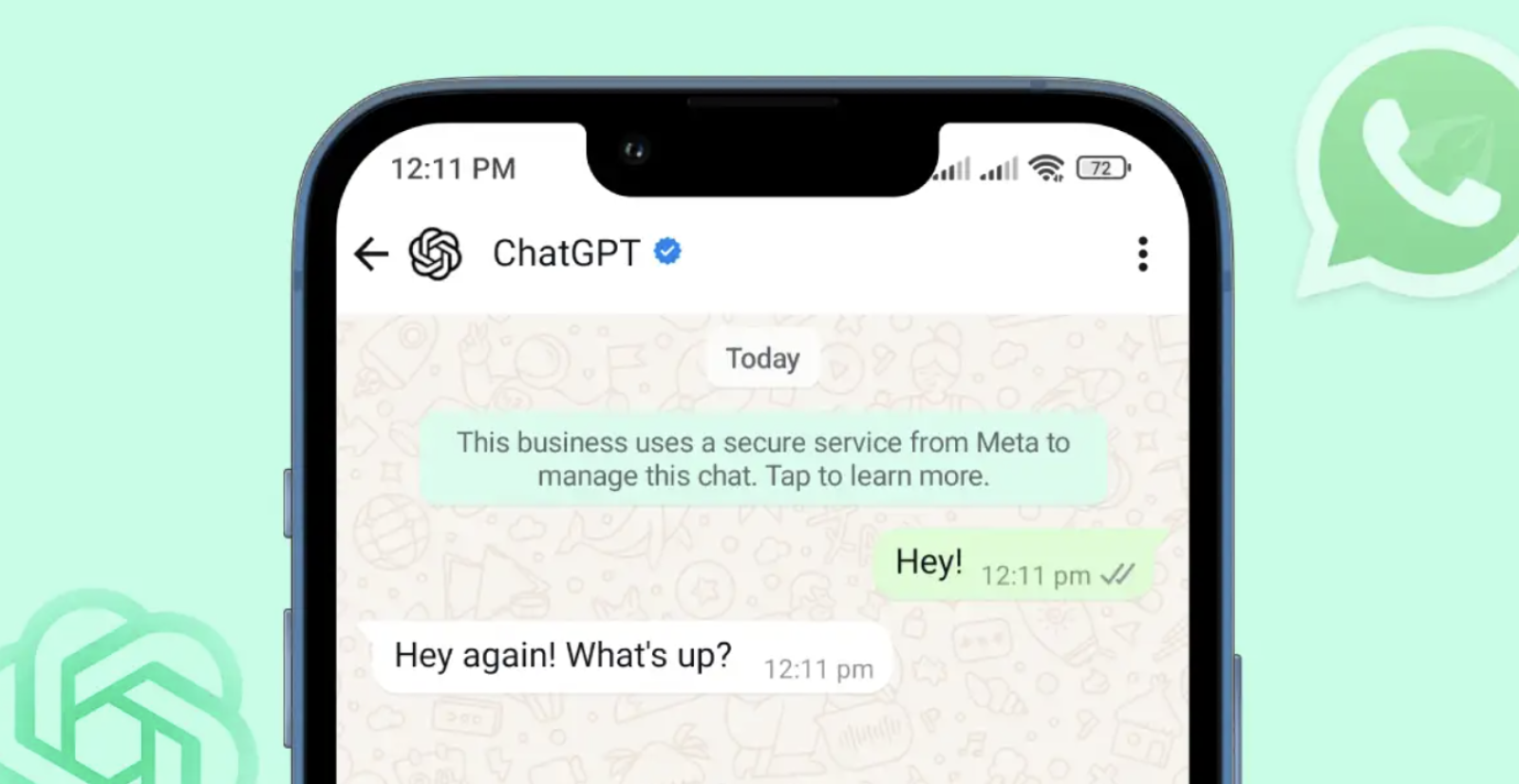 Addio a ChatGPT su WhatsApp