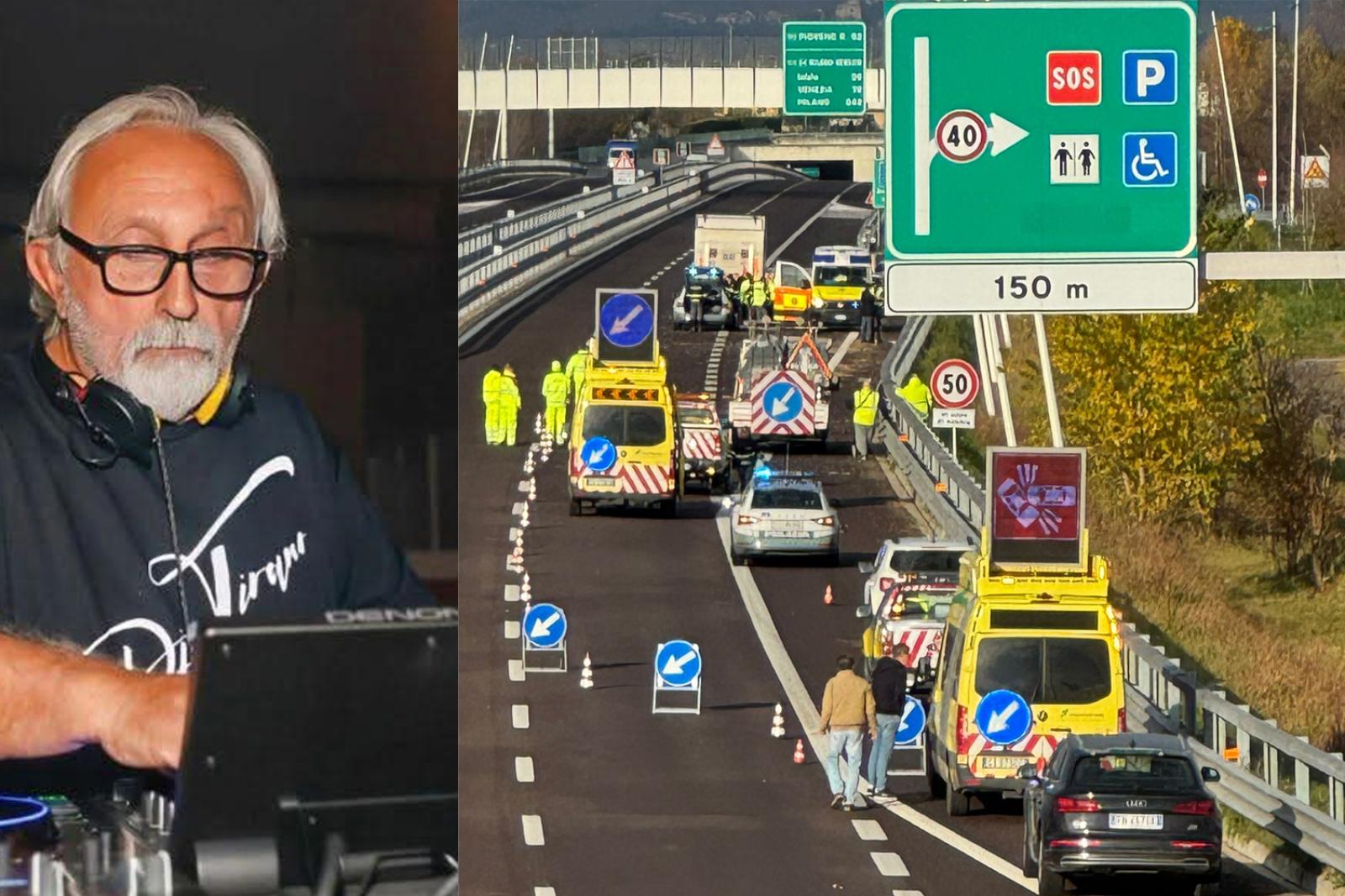 Nazario travolto e ucciso in autostrada