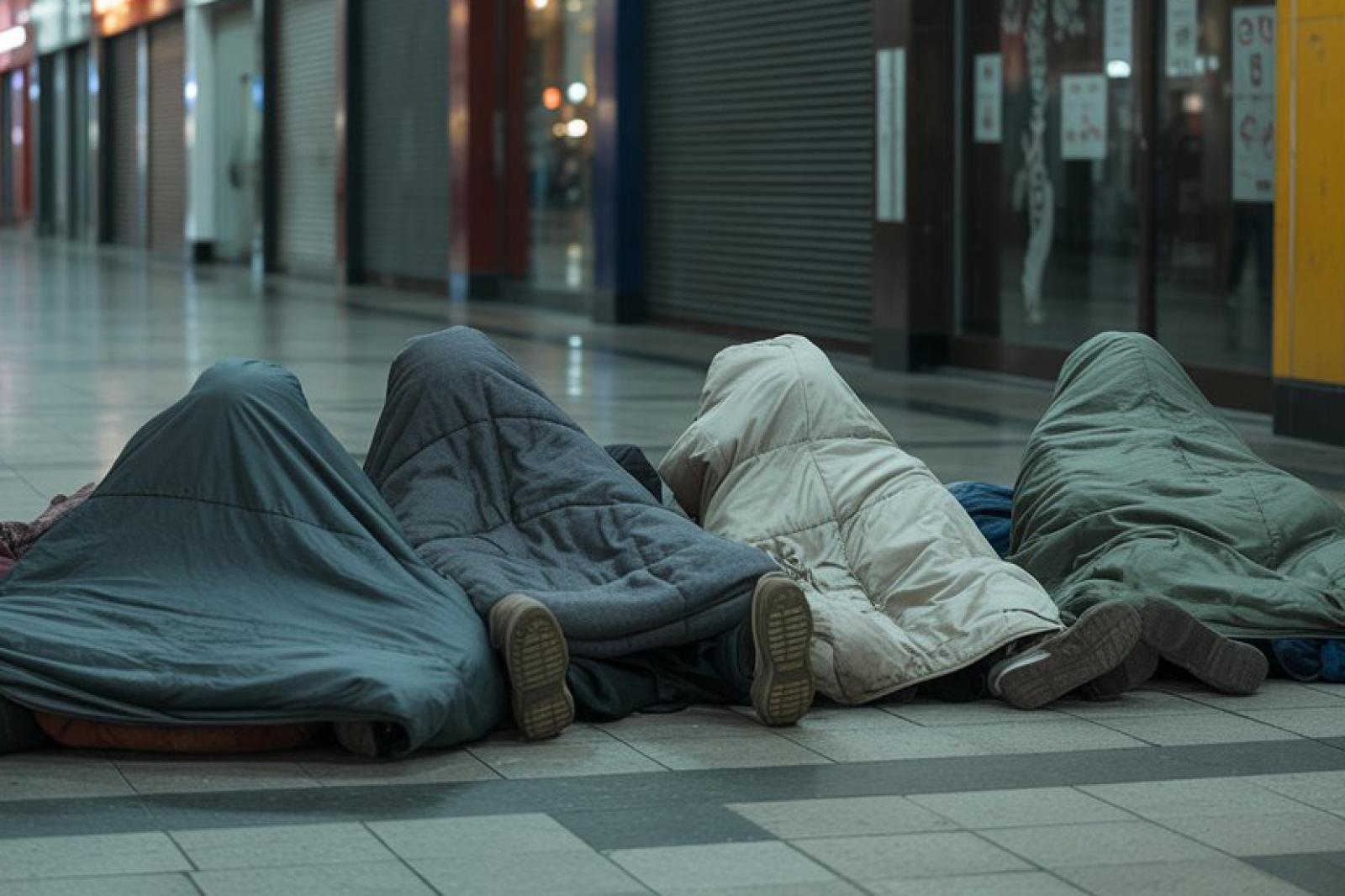 Raffica di multe ai senzatetto
