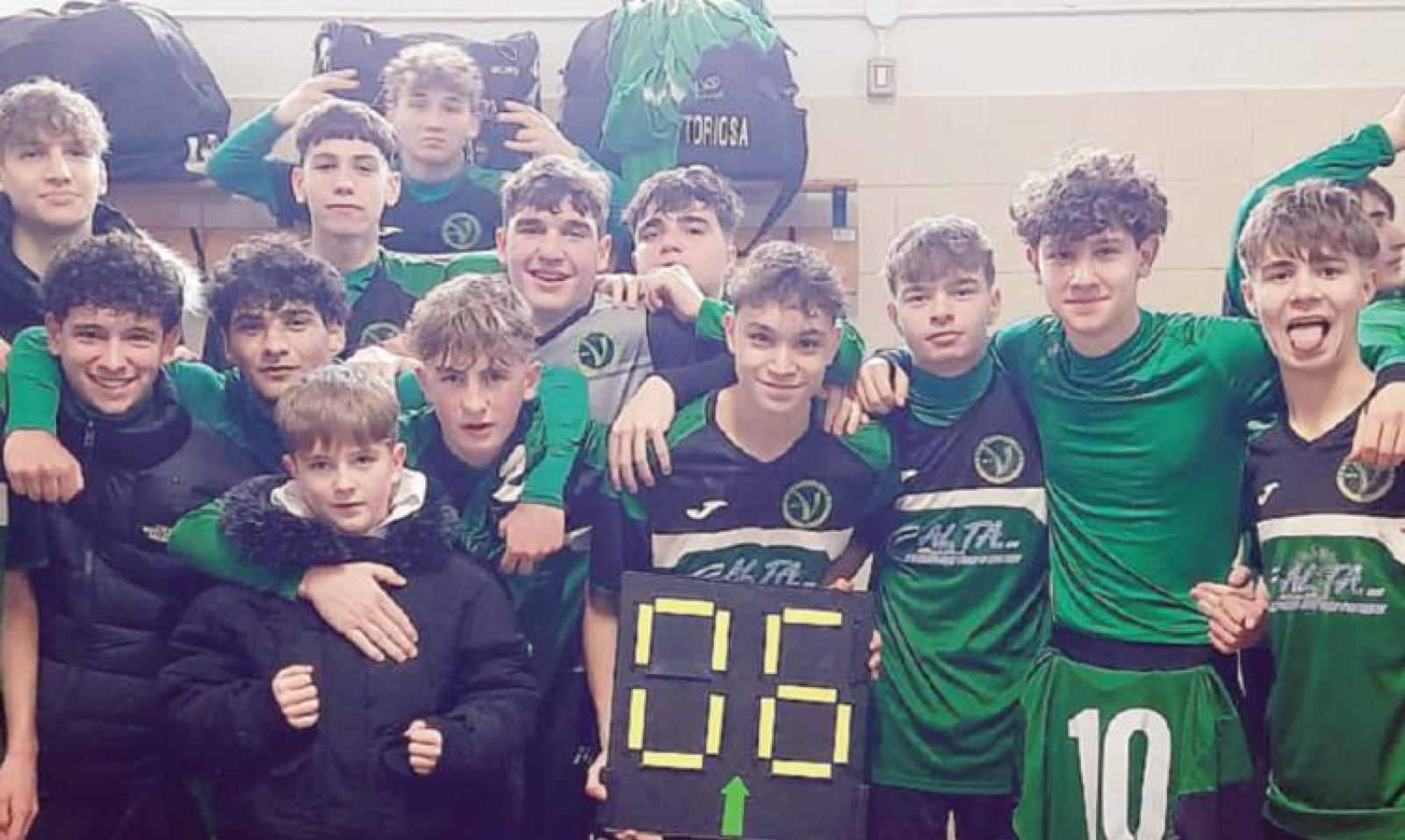 La Vittoriosa U16 ai regionali