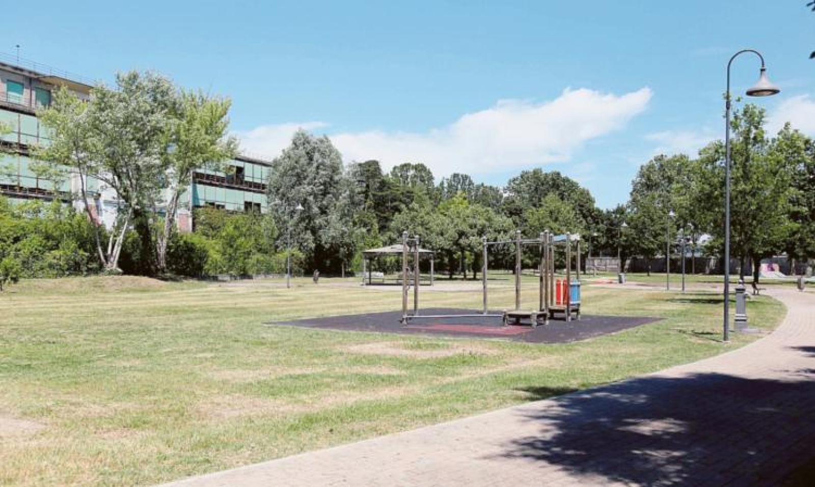 &ldquo;Un laghetto al parco Maddalena&rdquo;