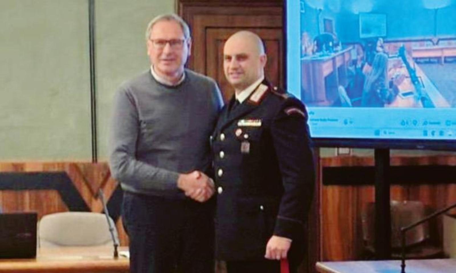 Il comandante Di Manna si presenta