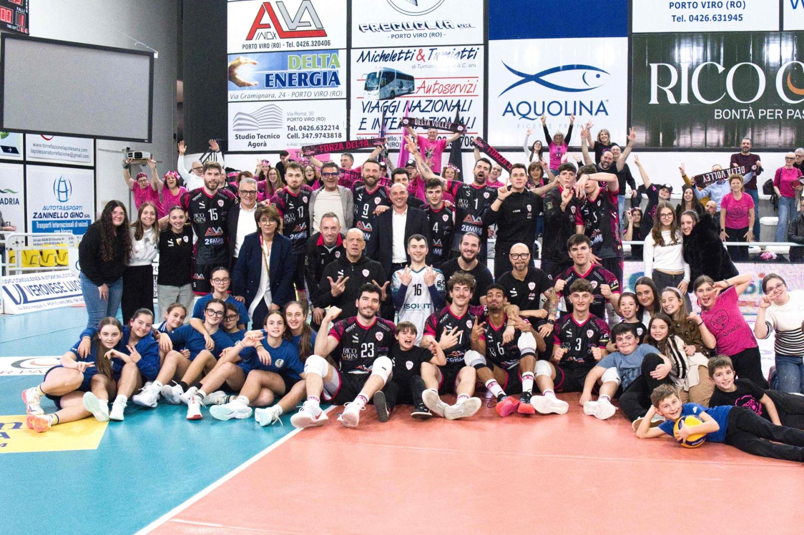 Delta Volley torna al successo