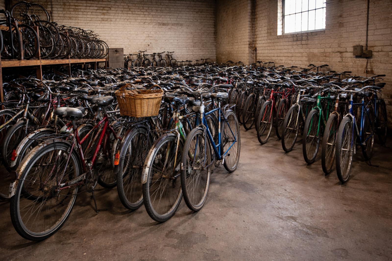 Nuova vita per le biciclette abbandonate