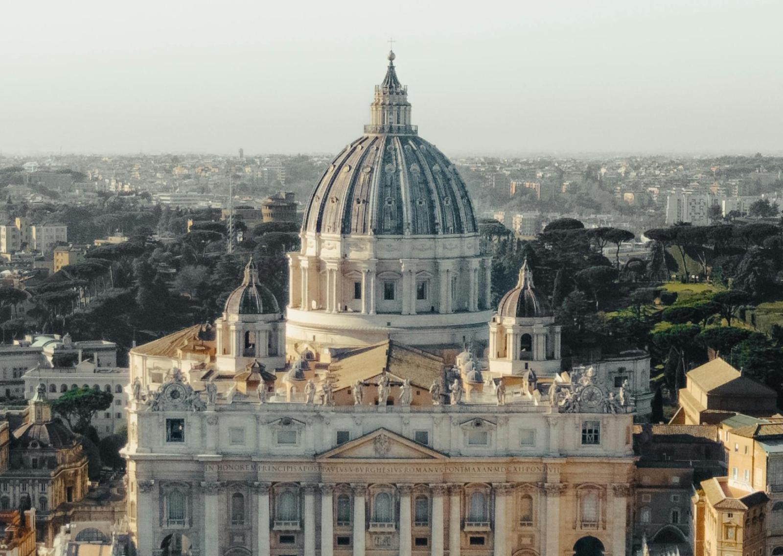 Sul tetto si San Pietro... si manger&agrave;