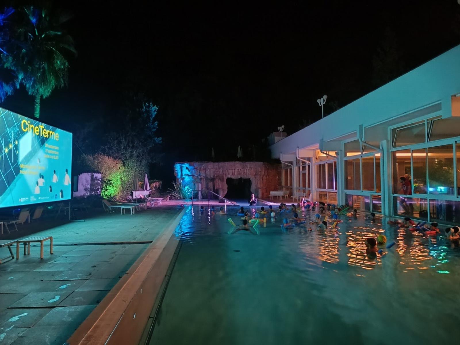 Cinema in acqua: torna CineTerme a Montegrotto