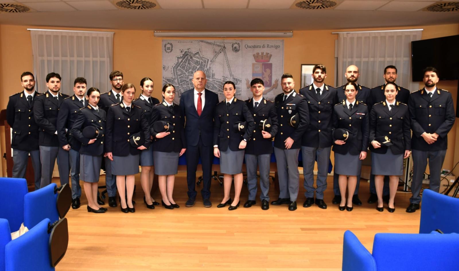 Arrivano 17 nuovi vice ispettori in Questura