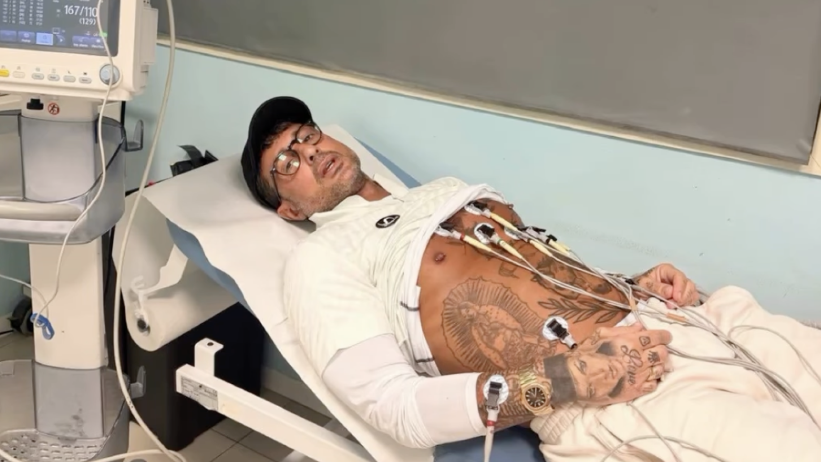 Fabrizio Corona ricoverato in cardiologia