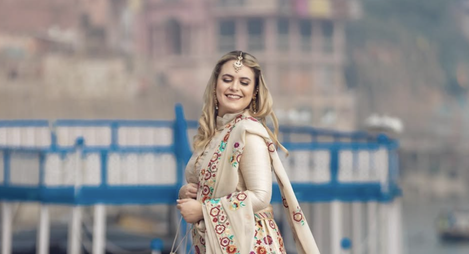 Influencer padovana virale in India