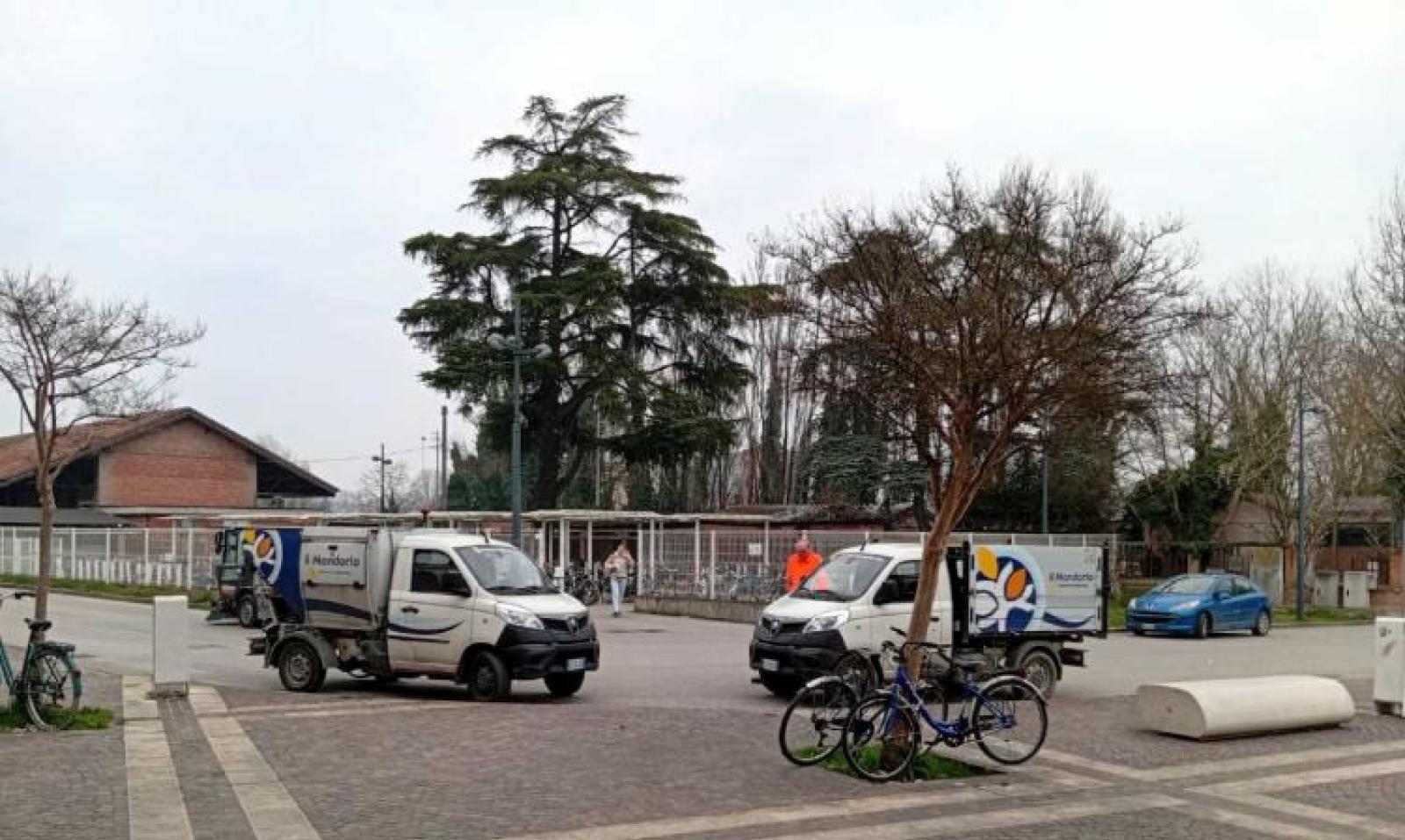 Stazione, operazione di pulizia