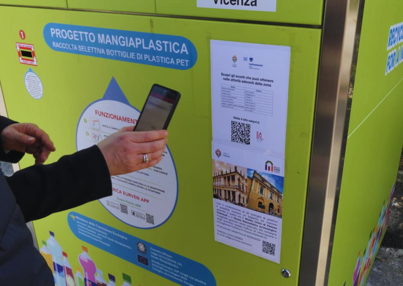 Vicenza scommette sul mangiaplastica