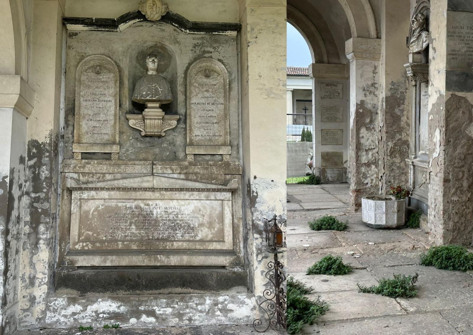 Tombe dei conti Silvestri a rischio