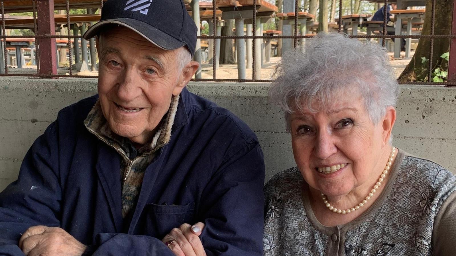 65 anni insieme: la storia di Bruno e Marisa