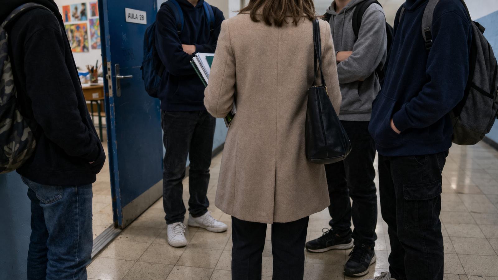 Accerchiano la prof dopo un rimprovero