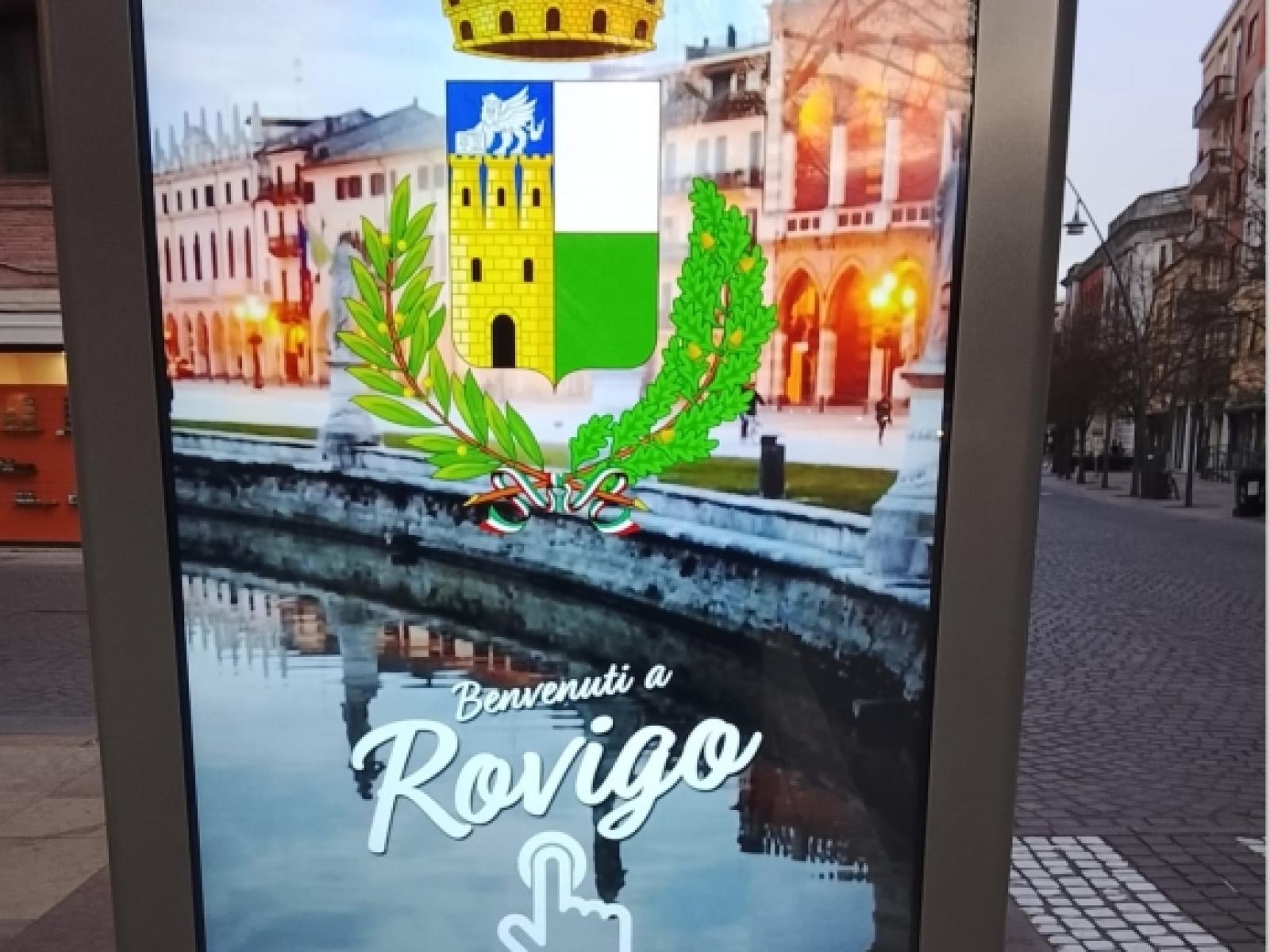 Welcome to Rovigo, ma la foto &egrave; di Padova