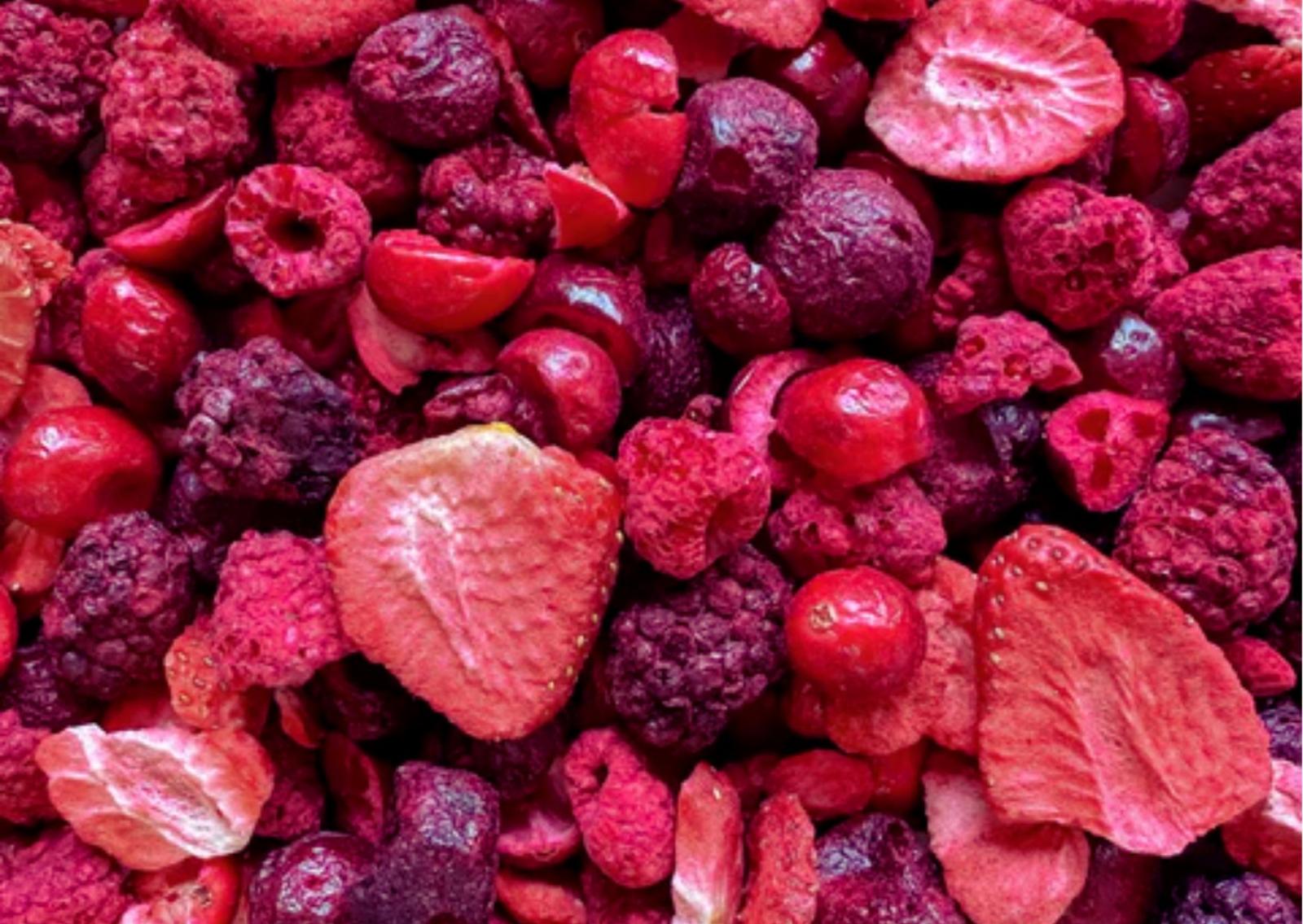 Frutta liofilizzata, &egrave; boom social