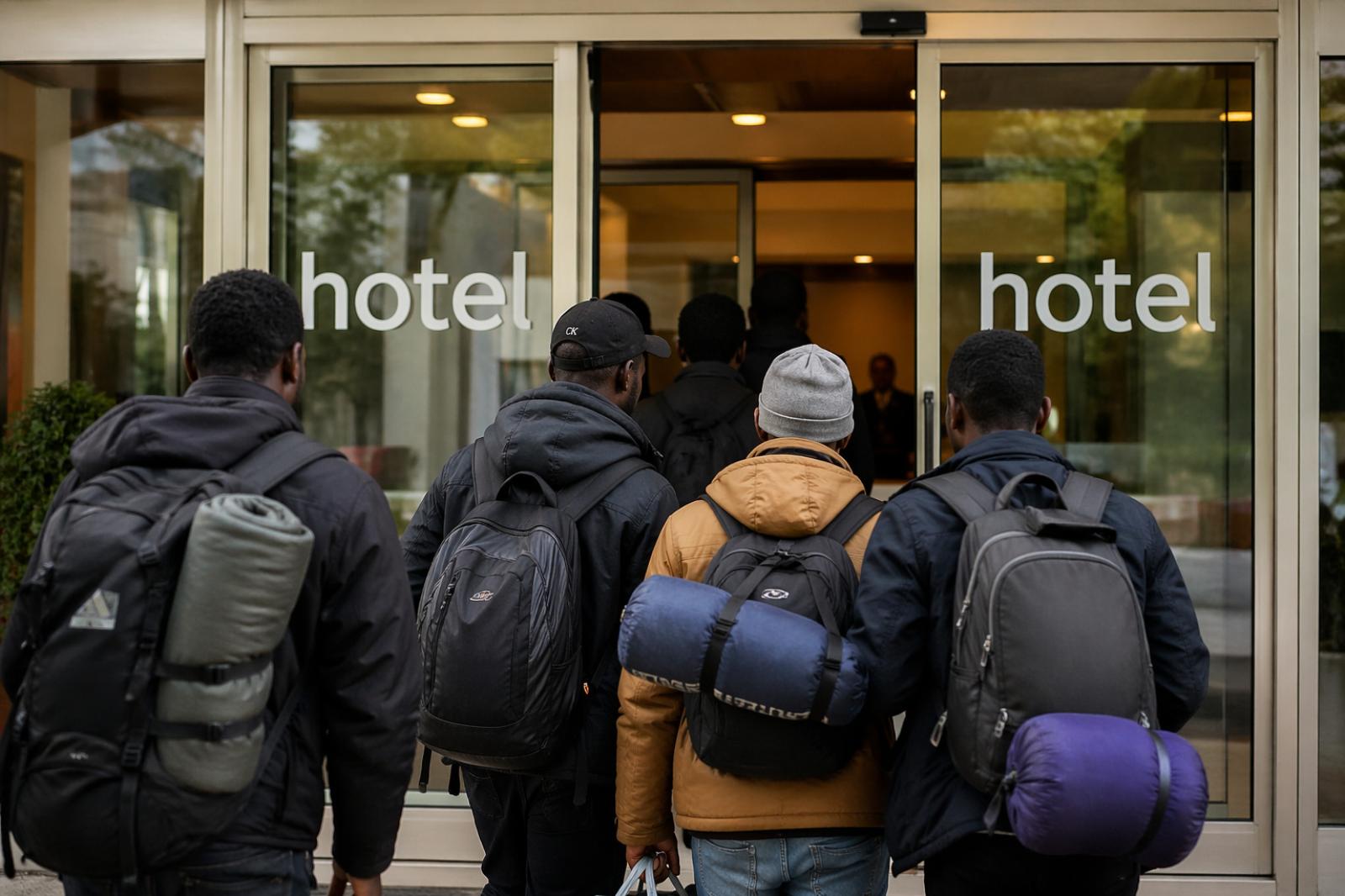 Imprenditore anonimo paga l'hotel ai migranti senzatetto